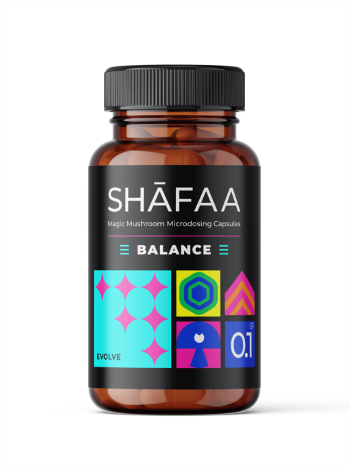 Shafaa Evolve Magic Mushroom Microdosing Balance Blend Kapseln