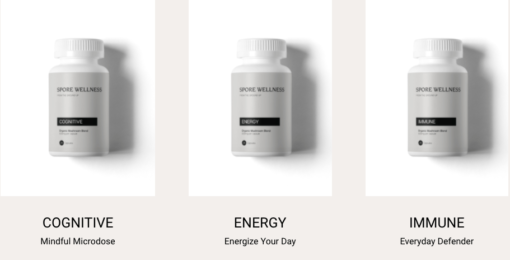 Spore Wellness Microdosing Pilzkapseln – Das Mikro-Bündel