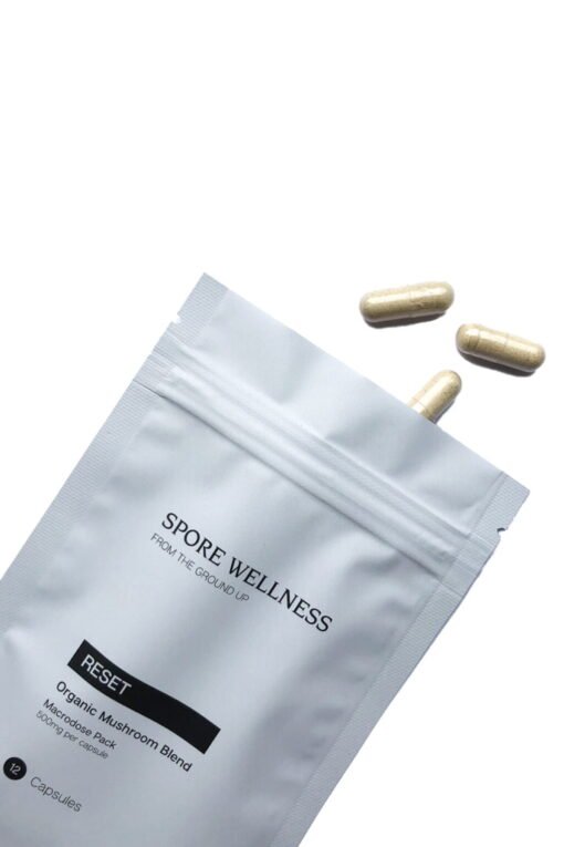 Spore Wellness (Reset) Makrodosierung Pilzkapseln (Wählen Sie aus 5 Stämmen)