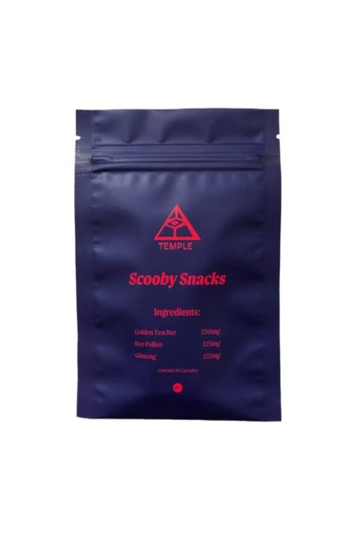Tempel Scooby Snacks Pilz-Party-Kapseln